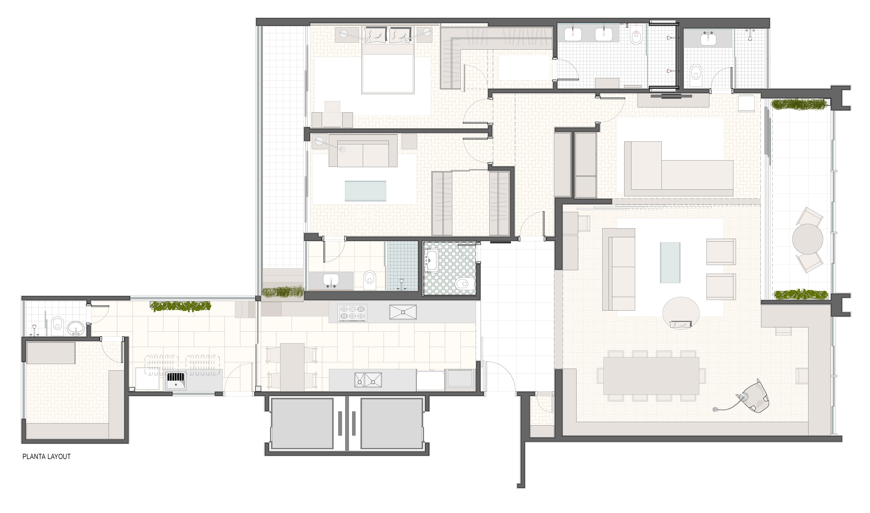 RO - layout floor planSEM COTAS